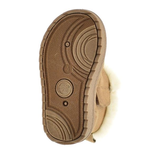 Wonder Nation Baby Girl Shearling Boot, Shoe Size: 2 - Picture 5 of 7